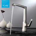 Momali China Manufacturer Copper  Brushed Nickel European Cold Hot Water Kitchen Sink Faucets Mixers Taps With ACS Certification